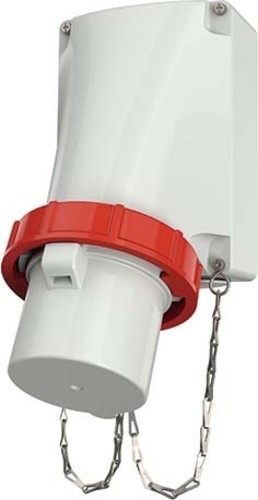 Mennekes Wandstecker HW/VN 63A,5p,6h,400V,IP67 21942