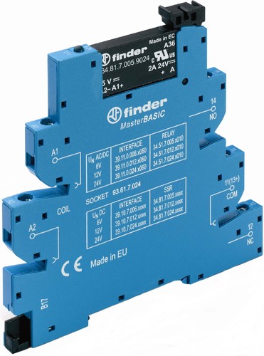Finder Koppelrelais-MasterBasic 1S, 2A 39.10.8.230.8240 Finder Koppelrelais-MasterBasic 1S, 2A 39.10.8.230.8240