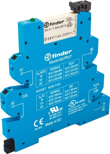 Finder Koppelrelais-MasterOutput 1S, 6A 39.51.0.024.0060