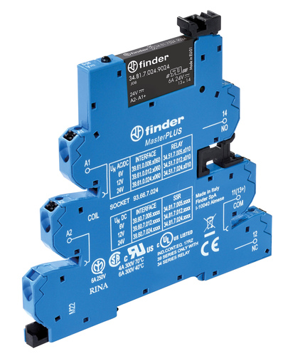 Finder Koppelrelais-MasterPlus 1S, 2A 39.60.3.230.9024
