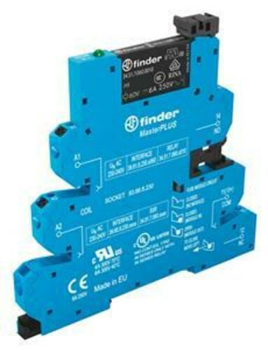 Finder Koppelrelais-MasterPlus 1W, 6A 39.61.7.125.0060 Finder Koppelrelais-MasterPlus 1W, 6A 39.61.7.125.0060