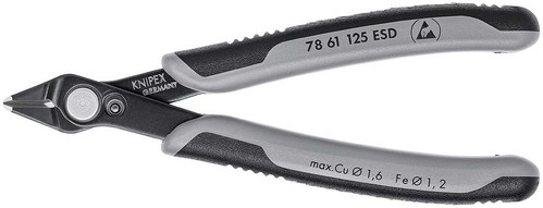 Knipex-Werk Präz.-Schneidzange 125mm 78 61 125 ESDSB