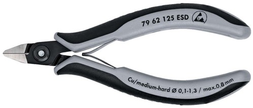 Knipex-Werk Präzisons-Seitenschneider ESD,125mm 79 62 125 ESD