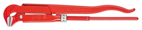 Knipex-Werk Rohrzange 90 Grad, rot, 420mm 83 10 015
