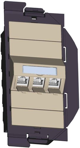 Metz Connect Anschlußdose E-DATsubw 3x8(8) GB2 1309300301-E