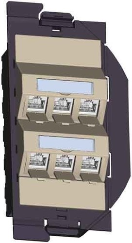 Metz Connect Anschlußdose E-DATsubw 6x8(8) GB2 1309300601-E