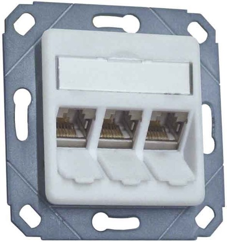 Metz Connect Anschlussdose E-DAT modul 3x8(8) UPK 1309131102-E rws