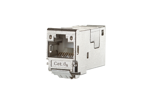 Metz Connect E-DATmodul RJ45 8(8) Cat.6A, TIA-A, gesch 130910-I