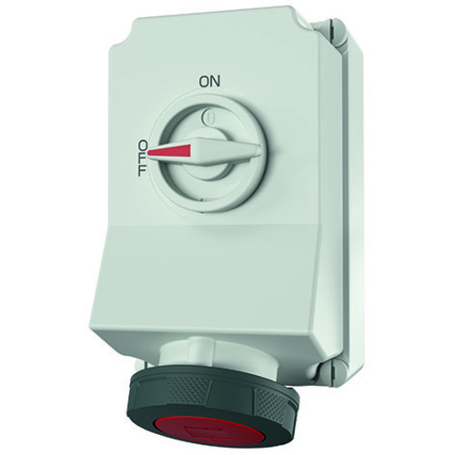 Mennekes Wanddose abschaltbar 63A,5p,6h,400V,IP67 5061A Mennekes Wanddose abschaltbar 63A,5p,6h,400V,IP67 5061A