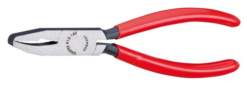 Knipex-Werk Glaskröselzange schwarz, 160mm 91 51 160