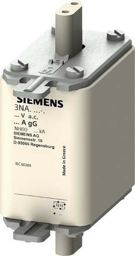 Siemens Dig.Industr. NH-Sicherungseinsatz Gr.00 63A 500VAC 3NA3822-7