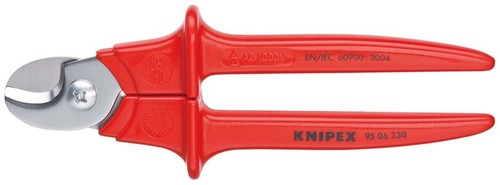 Knipex-Werk Kabelschere poliert, 230mm 95 06 230 SB