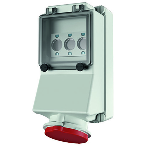 Mennekes Wanddose 32A,5p,6h,400V,IP44 5008
