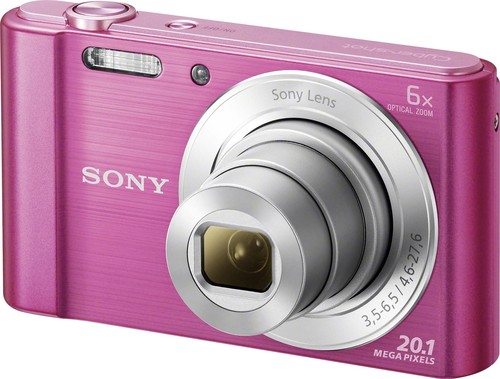 Sony Digital-Fotokamera 20,1MP,pink DSCW810P.CE3