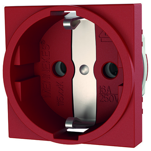 Mennekes Schuko-Steckdose 16A,2p+E,230V,rt 11513K Mennekes Schuko-Steckdose 16A,2p+E,230V,rt 11513K
