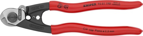 Knipex-Werk Drahtseilschere 190mm 95 61 190