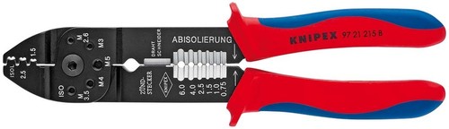 Knipex-Werk Crimpzange 230mm 97 21 215 B SB