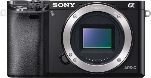 Sony Digital-Fotokamera 24,3MP,WiFi,NFC ILCE6000B.CEC