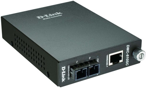 DLink Deutschland GigabitEthernet Konverter 1000 Mbit/s DMC-810SC/E