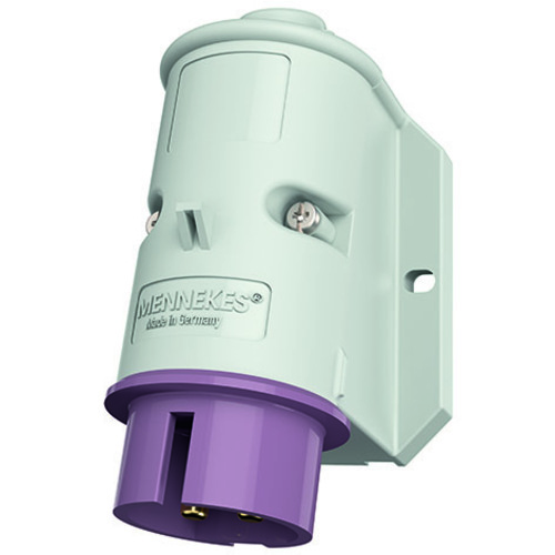 Mennekes Wandstecker 16A,2p,25V,IP44 1955 Mennekes Wandstecker 16A,2p,25V,IP44 1955