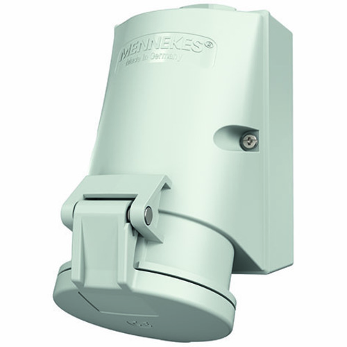Mennekes Wanddose 32A,5p,1h,>50V,IP44 2676A