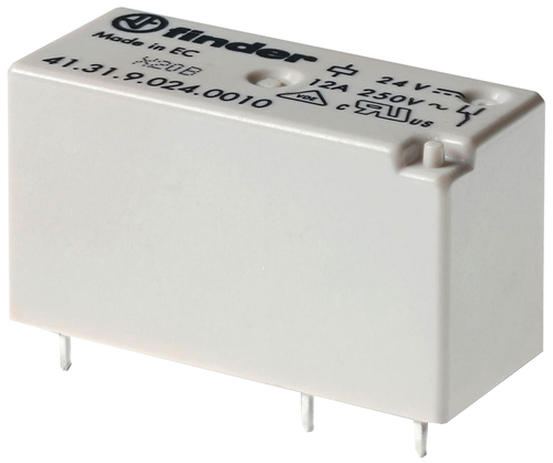 Finder Relais 1W, 12A 41.31.9.024.0010