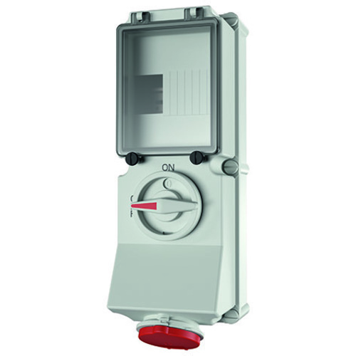 Mennekes Wanddose DUO 16A,5p,6h,400V,IP44 5613A