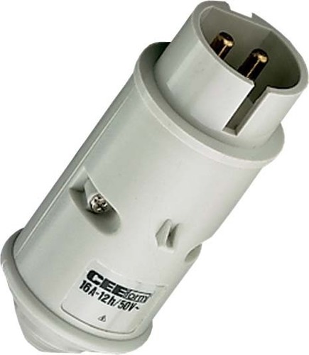 Mennekes Stecker 32A,2p,10h,50DC,IP44 648A