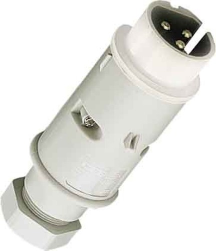 Mennekes Stecker 16A,2p,10h,50DC,IP44 661A