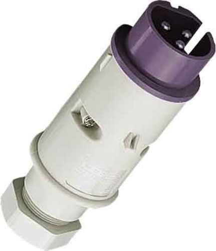 Mennekes Stecker 32A,2p,25V,IP44 668A