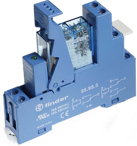 Finder Koppelrelais 1S, 16A 49.61.9.024.4350 Finder Koppelrelais 1S, 16A 49.61.9.024.4350