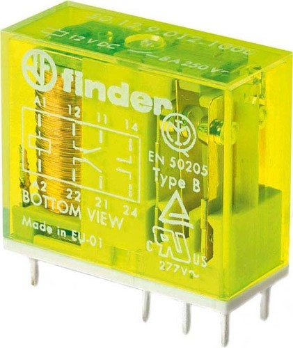 Finder Relais 2W, 8A 50.12.9.048.5000