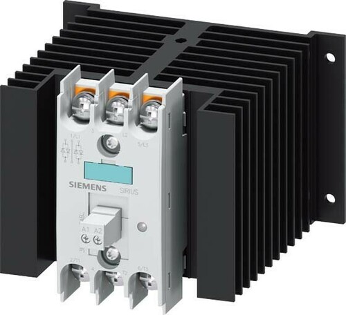 Siemens Dig.Industr. Halbleiterschütz AC51 50A 40 Grd 3RF2450-3AB45