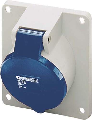 Mennekes Anbaudose HW/VN 16A,7p,9h,230V,IP44 737