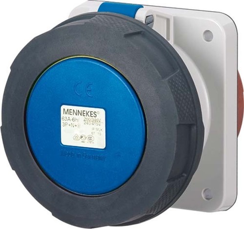 Mennekes Anbaudose TA 125A,5p,9h,230V,IP67 1460