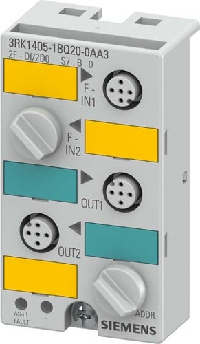 Siemens Dig.Industr. ASIsafe Kompaktmodul IP67 Digital 2F-D 3RK1405-1BQ20-0AA3 Siemens Dig.Industr. ASIsafe Kompaktmodul IP67 Digital 2F-D 3RK1405-1BQ20-0AA3