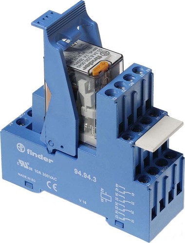 Finder Koppelrelais 4W, 7A 59.34.8.110.0060