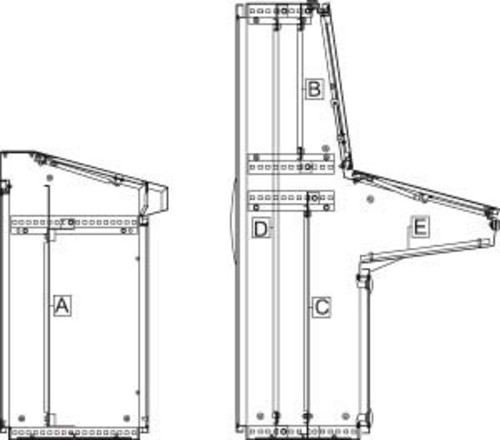 Schneider Electric Montageplatte NSYPMP85120