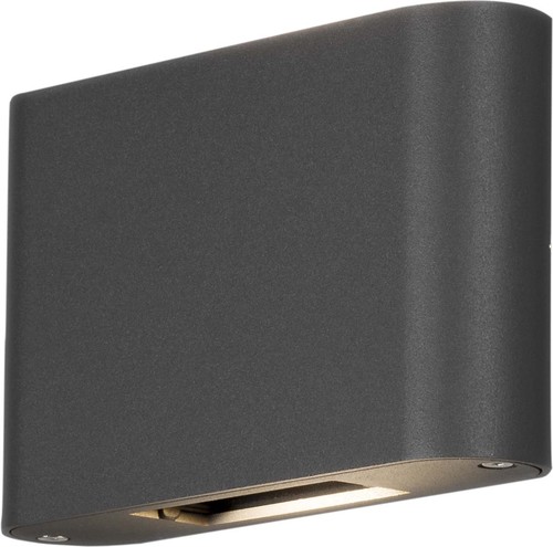 Gnosjö Konstsmide AL LED-Wandleuchte anthrazit, aluminium 7854-370