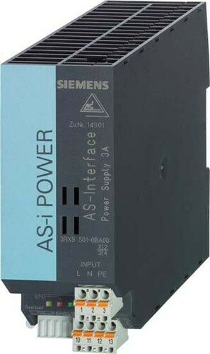 Siemens Dig.Industr. AS-I Netzteil 30VDC, 3A 3RX9501-1BA00