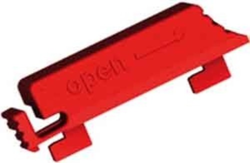 Bachmann Verriegelungslasche rot für IEC C13 940.103 (VE12)