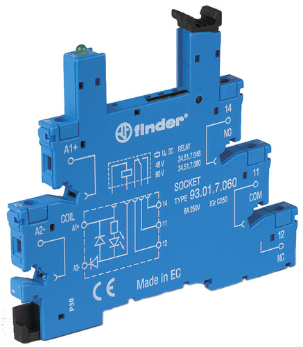 Finder Schraubanschluss-Fassung für 34.51 od. 34.81 93.01.0.125