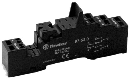 Finder Zugfederklemmen-Fassung für Relais 46.52 97.52.0