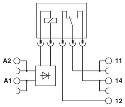 Phoenix Contact Relaismodul PLC-RSC- 12DC/21/MS Phoenix Contact Relaismodul PLC-RSC- 12DC/21/MS