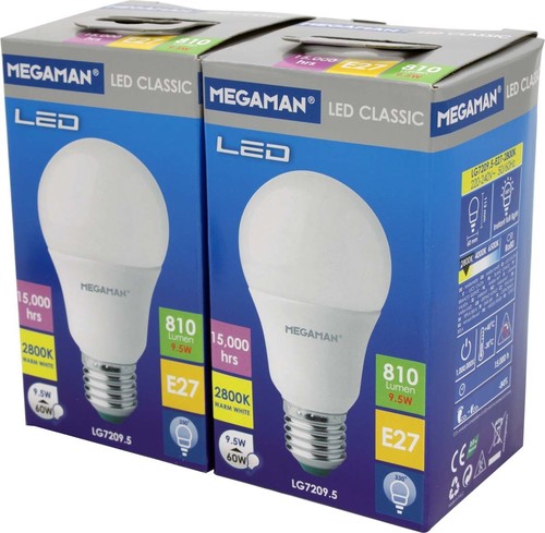 Megaman LED-Classic-Lampe E27/828 A60 MM21945 (VE2)