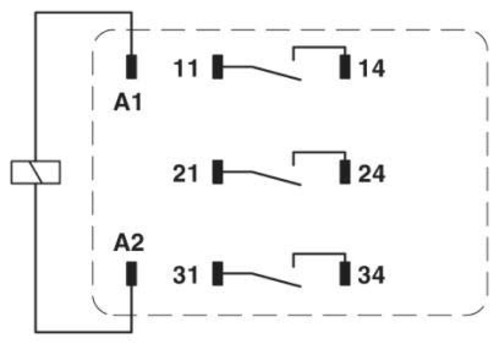 Phoenix Contact Einzelrelais REL-PR3-120AC/3X1