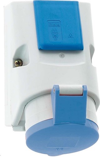Bals Elektrotech. Kombi-Wandsteckdose 32A 4p 230V 9h IP44 1019
