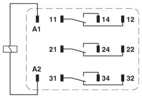 Phoenix Contact Einzelrelais REL-PR3-48DC/3X21