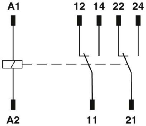 Phoenix Contact Sicherheitsrelais REL-SR- 24DC/2X21/FG Phoenix Contact Sicherheitsrelais REL-SR- 24DC/2X21/FG