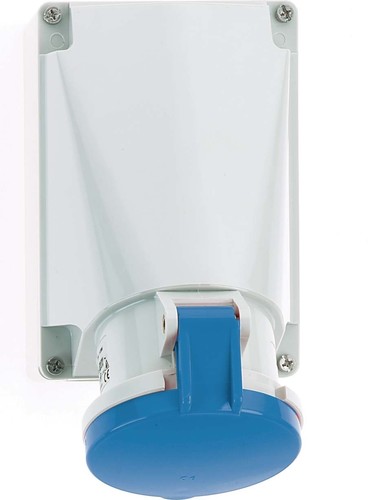 Bals Elektrotech. Wandsteckdose 63A 4p 230V 9h IP44 1126